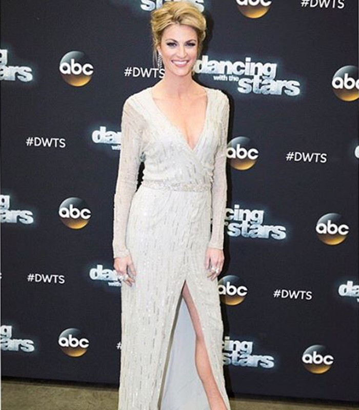 Andrews has been the host of Dancing with the stars since 2014.