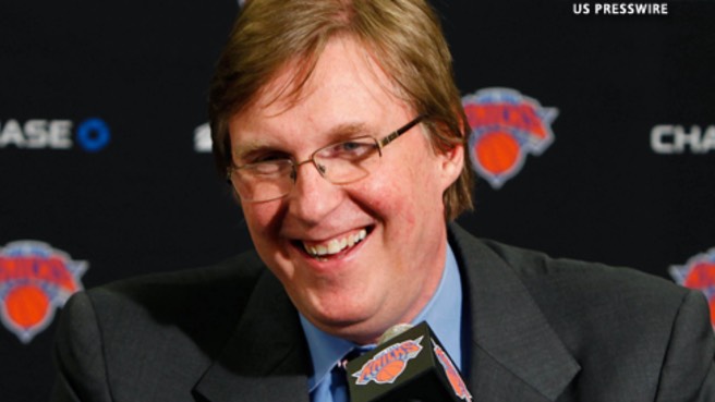 Grunwald was the General Manager of the Knicks most successful team in the ;past 19 seasons.